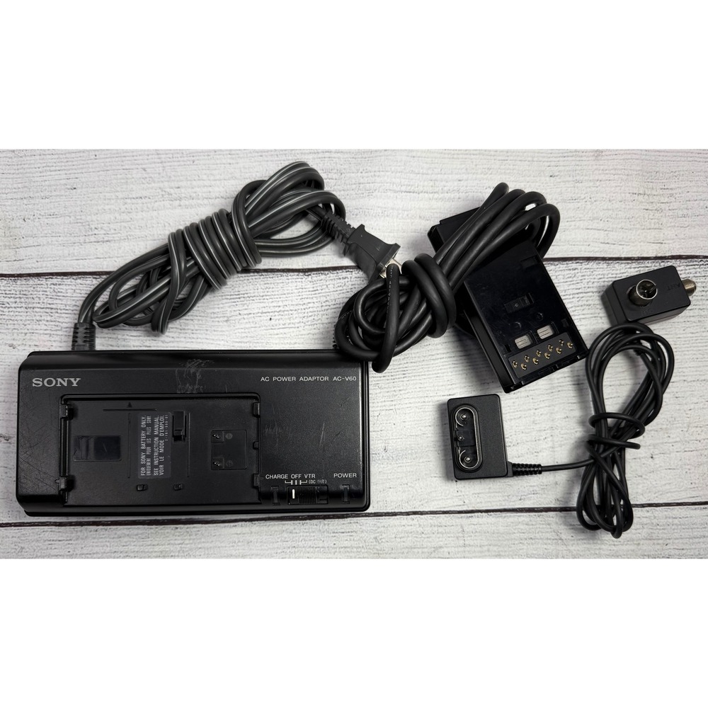 Sony AC-V60‎ AC Power Adaptor Charger for Camcorder OEMGenuine - Tested With RF